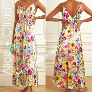 🆕⭐ Most gorgeous dress ever!!Alice + Olivia floral maxi dress